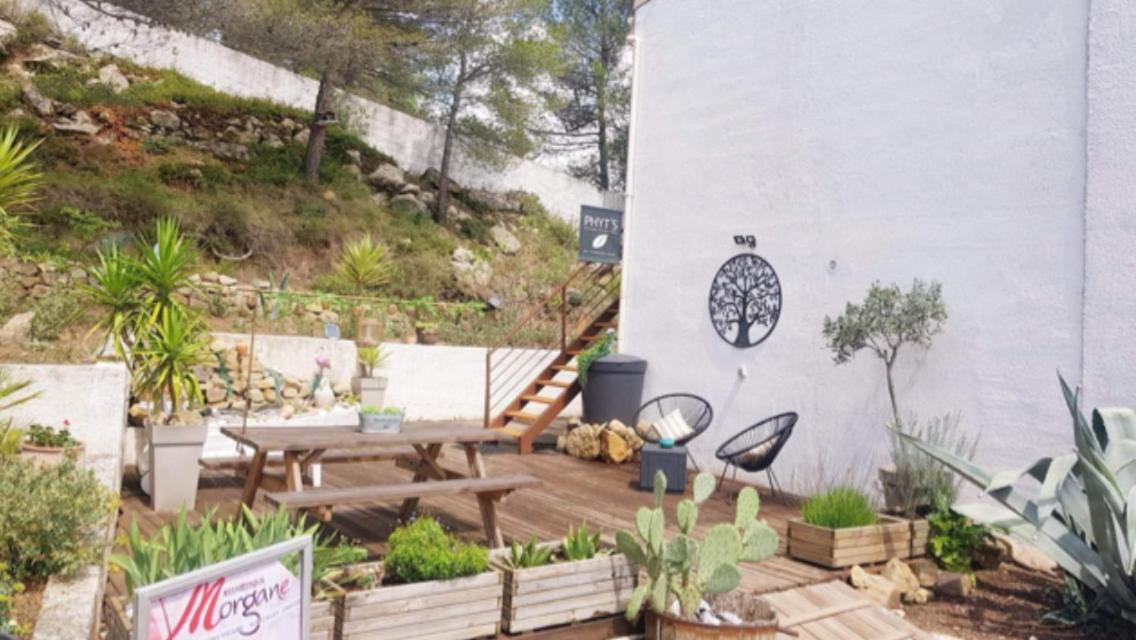 La Villa Du Menhir Gite Bize-Minervois Exterior foto