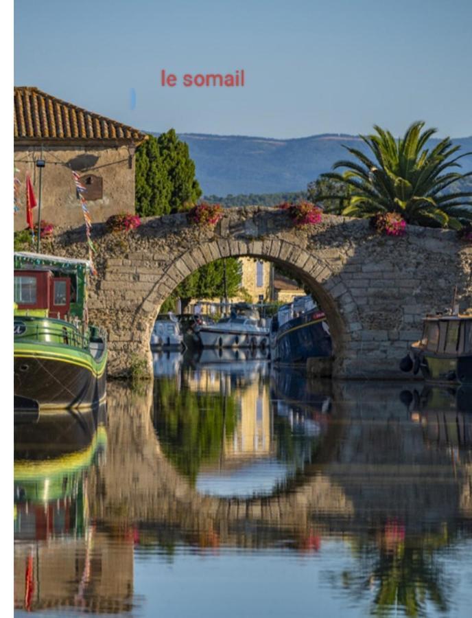 La Villa Du Menhir Gite Bize-Minervois Exterior foto
