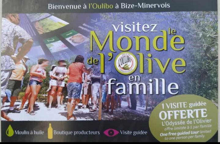 La Villa Du Menhir Gite Bize-Minervois Exterior foto