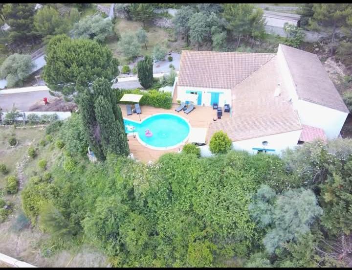 La Villa Du Menhir Gite Bize-Minervois Exterior foto